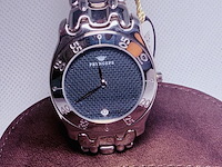 Pryngeps u121/a horloge met guilloche wijzerplaat - afbeelding 4 van  11