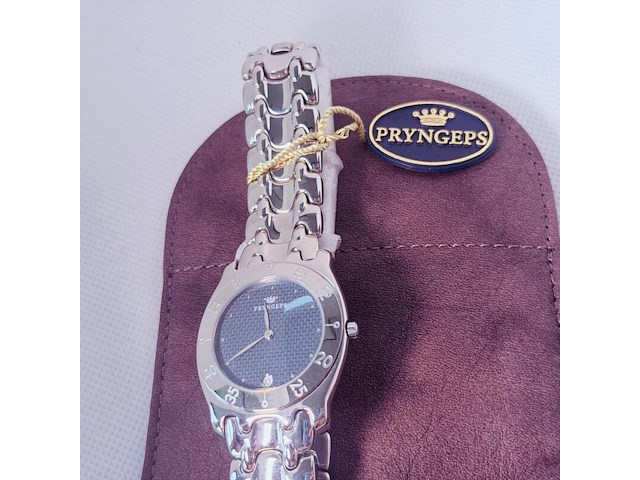 Pryngeps u121/a horloge met guilloche wijzerplaat - afbeelding 8 van  11