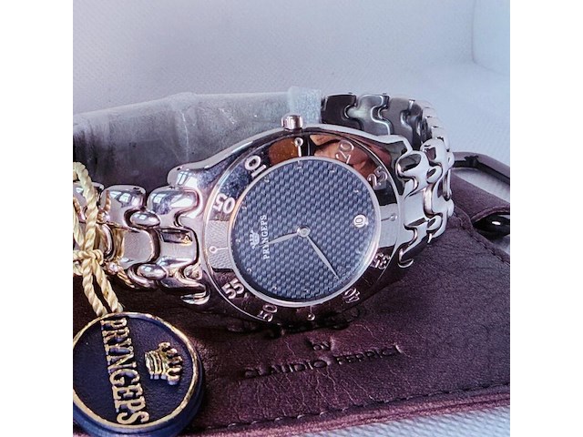 Pryngeps u121/a horloge met guilloche wijzerplaat - afbeelding 10 van  11