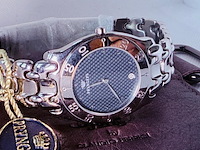 Pryngeps u121/a horloge met guilloche wijzerplaat - afbeelding 10 van  11