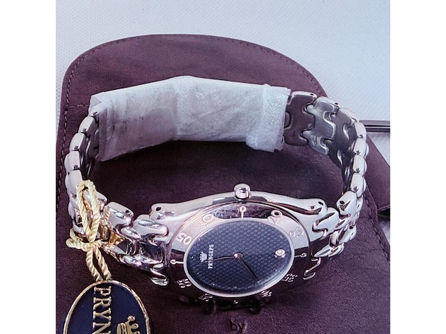 Pryngeps u121/a horloge met guilloche wijzerplaat - afbeelding 11 van  11