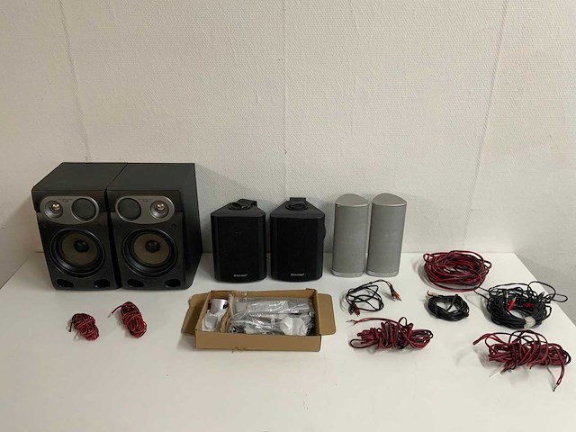 Ps, omnitronic, harman diverse speakersets (3x) - afbeelding 1 van  13