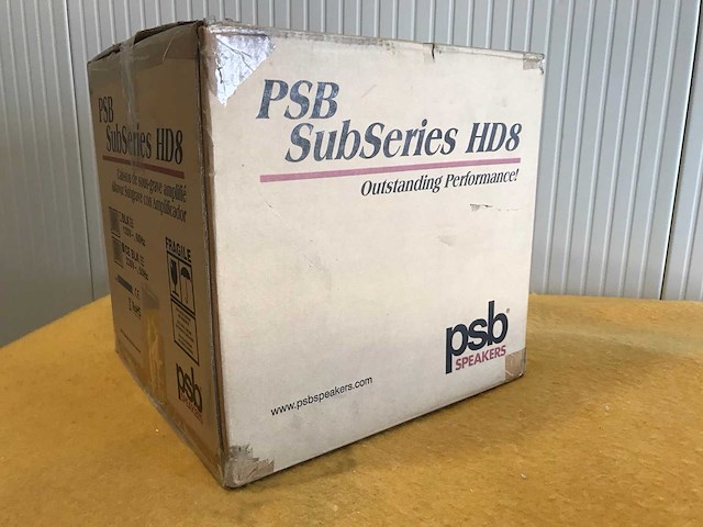 Psb hd8 subseries subwoofer - afbeelding 6 van  7