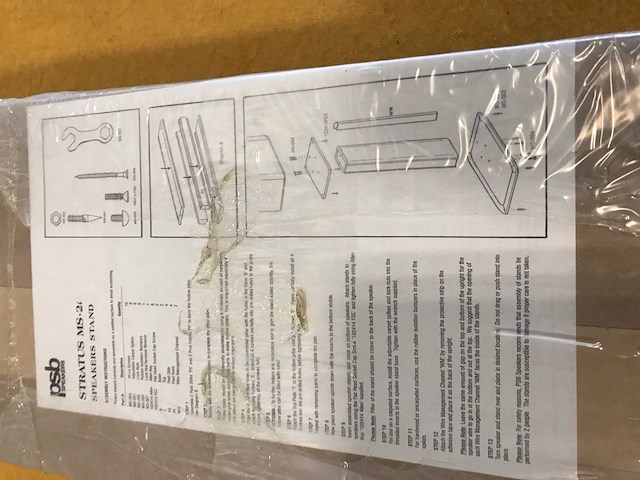 Psb stratus ms -2i speakersteunen - afbeelding 2 van  5
