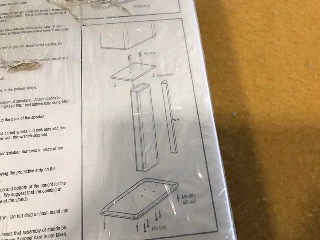 Psb stratus ms -2i speakersteunen - afbeelding 5 van  5