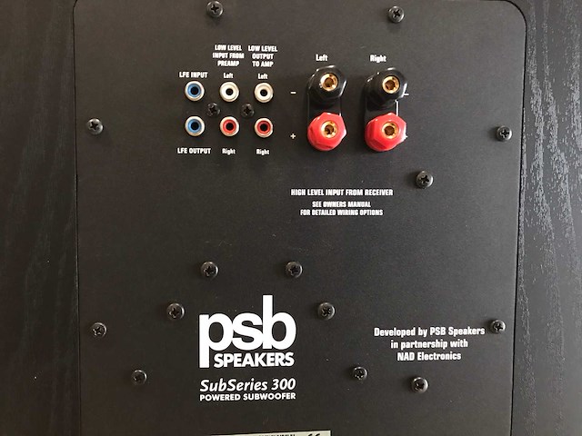 Psb subseries 300 subwoofer - afbeelding 5 van  6