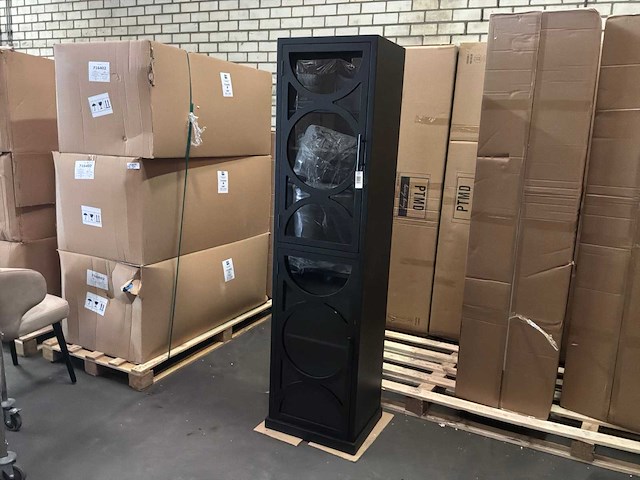 Ptmd dailey black houten kast - afbeelding 1 van  8
