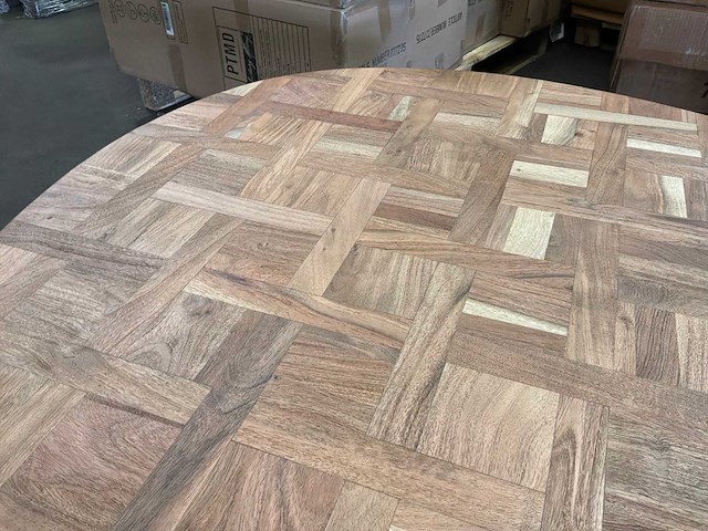 Ptmd fieron natuurlijke houten salontafel - afbeelding 8 van  10