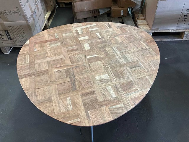 Ptmd fieron natuurlijke houten salontafel - afbeelding 10 van  10