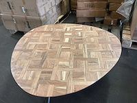 Ptmd fieron natuurlijke houten salontafel - afbeelding 6 van  10