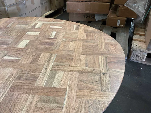 Ptmd fieron natuurlijke houten salontafel - afbeelding 7 van  8