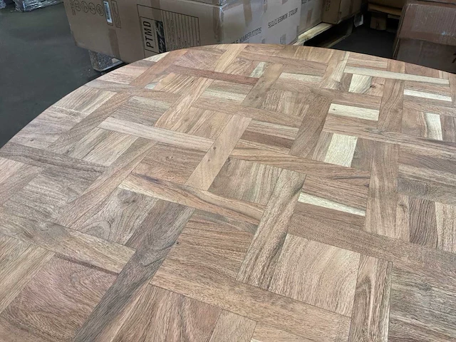 Ptmd fieron natuurlijke houten salontafel - afbeelding 8 van  10