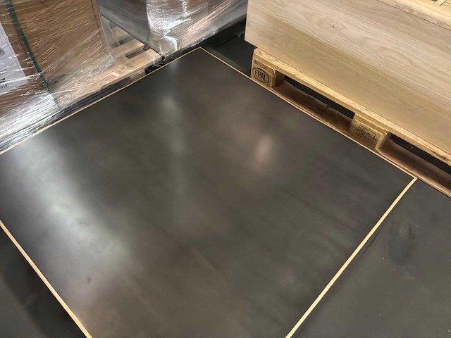 Ptmd irvy nickle ijzeren salontafel set van 2 - afbeelding 7 van  8