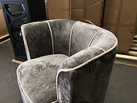Ptmd john mocca fauteuil aphrodite met 7 strepen - afbeelding 11 van  12