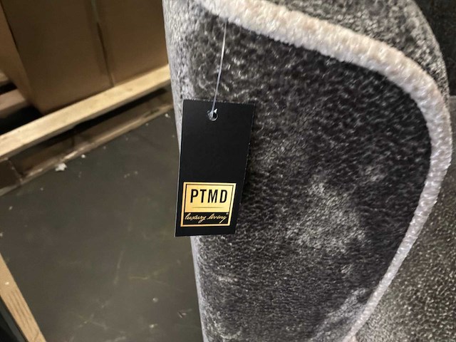 Ptmd john mocca fauteuil aphrodite met 7 strepen - afbeelding 3 van  12