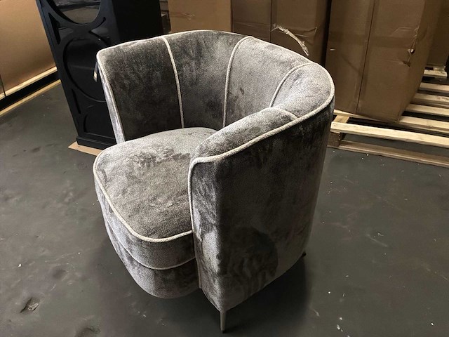 Ptmd john mocca fauteuil aphrodite met 7 strepen - afbeelding 7 van  12