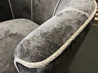 Ptmd john mocca fauteuil aphrodite met 7 strepen - afbeelding 9 van  12
