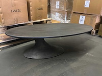 Ptmd nemo mango houten salontafel - afbeelding 2 van  9
