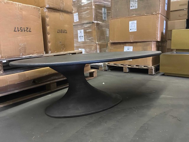 Ptmd nemo mango houten salontafel - afbeelding 2 van  10