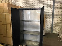Ptmd rens black houten kast met metalen frame, 2 deuren - afbeelding 7 van  12