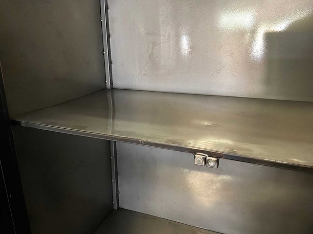 Ptmd rens black houten kast met metalen frame, 2 deuren - afbeelding 3 van  12
