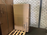 Ptmd rens black houten kast met metalen frame, 2 deuren - afbeelding 4 van  12