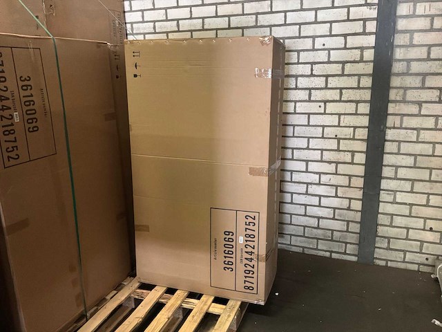 Ptmd rens black houten kast met metalen frame, 2 deuren - afbeelding 3 van  8