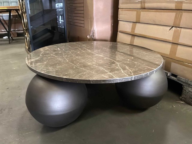 Ptmd skippy salontafel van marmer - afbeelding 3 van  7