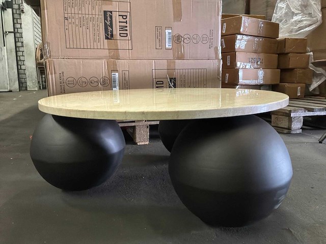 Ptmd skippy salontafel van marmer - afbeelding 6 van  8