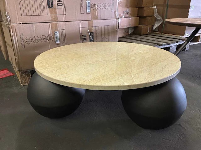 Ptmd skippy salontafel van marmer - afbeelding 3 van  10