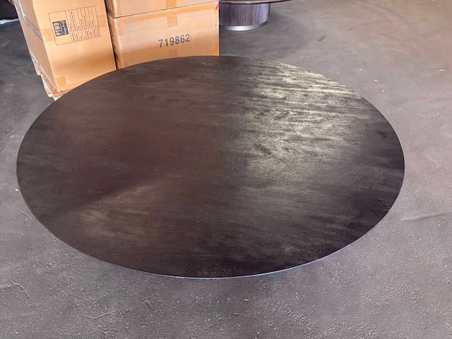 Ptmd xelle salontafel zwart 150cm - afbeelding 6 van  9