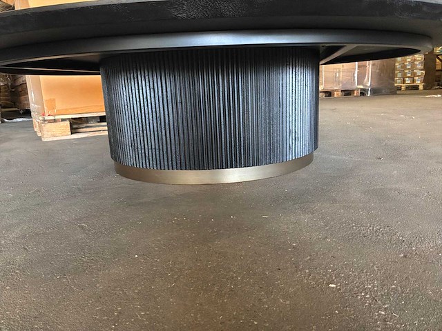 Ptmd xelle salontafel zwart 150cm - afbeelding 7 van  9