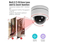 Ptz camera ahd-cvbs 2mp resolution with 2.8-12mm lens ca61-pc - afbeelding 2 van  5