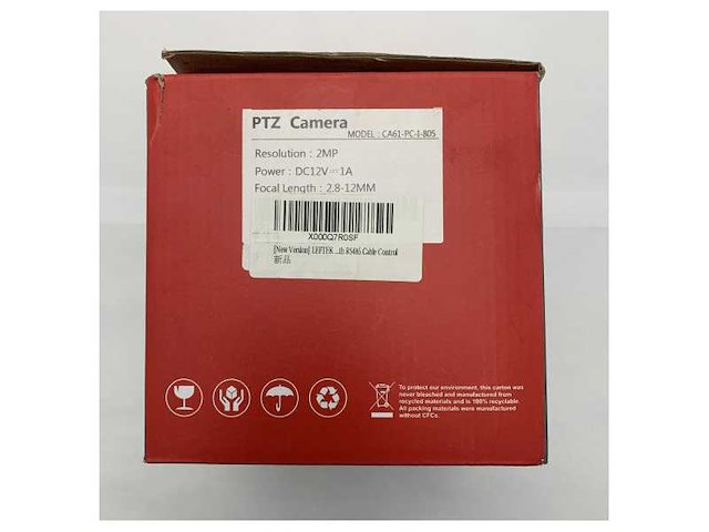 Ptz camera ahd-cvbs 2mp resolution with 2.8-12mm lens ca61-pc - afbeelding 3 van  5