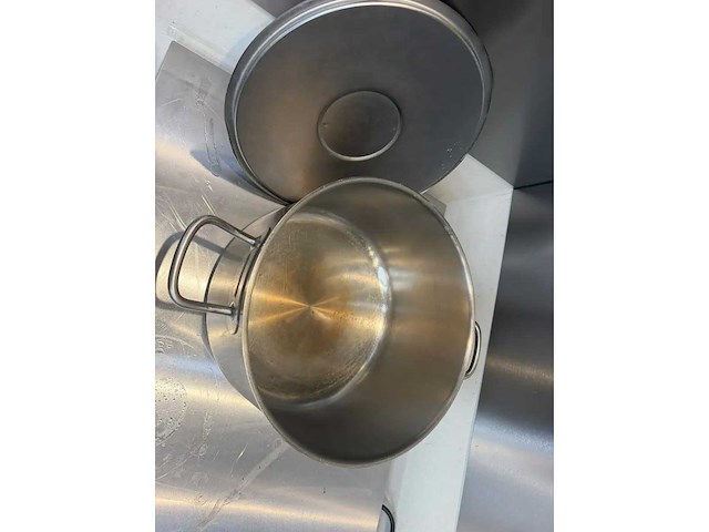 Pujadas - rvs kookpan met deksel ø 42 cm - afbeelding 2 van  2