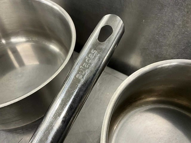 Pujadas - rvs steelpan ø 21 cm (5x) - afbeelding 1 van  1
