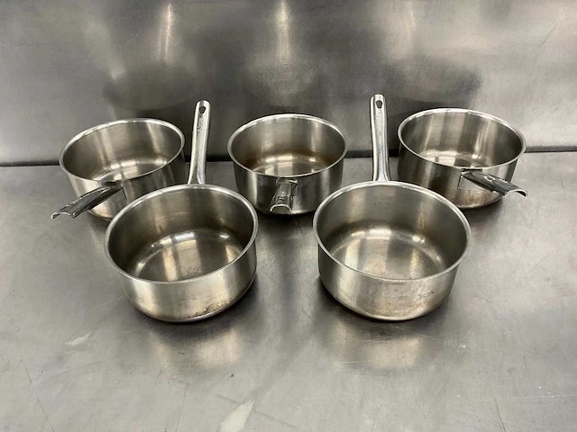 Pujadas - rvs steelpan ø 21 cm (5x) - afbeelding 1 van  3