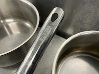 Pujadas - rvs steelpan ø 21 cm (5x) - afbeelding 3 van  3
