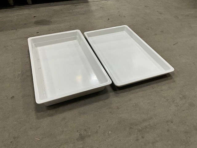 Pujadas 1/1 gn melamine schalen (2x) - afbeelding 1 van  4