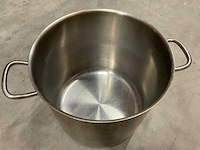 Pujadas rvs kookpan met deksel - afbeelding 2 van  3