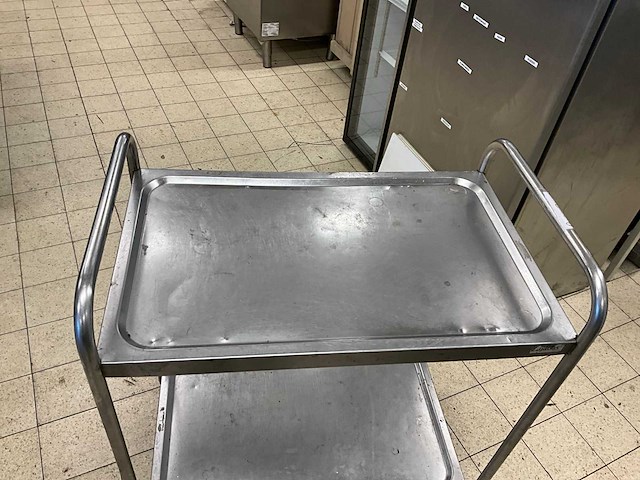 Pujadas rvs serveerwagen - afbeelding 3 van  5