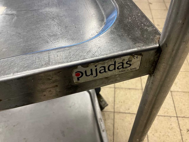 Pujadas rvs serveerwagen - afbeelding 5 van  5