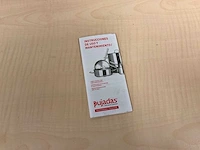 Pujadas rvs vergiet - afbeelding 4 van  5