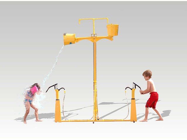 Pumpin splash waterattractie - afbeelding 1 van  2