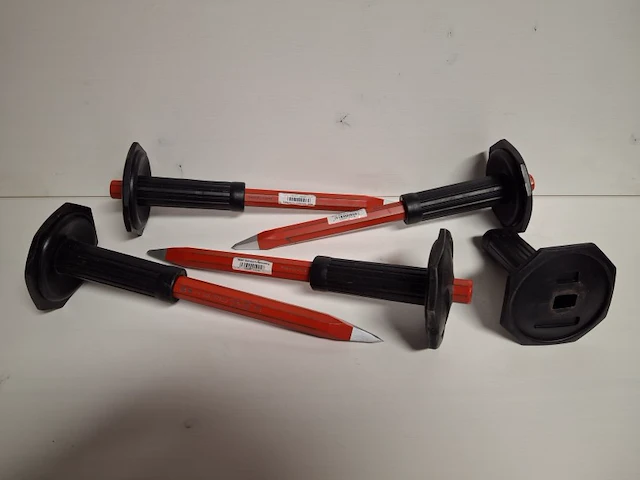 Puntbeitels 4x - afbeelding 3 van  3