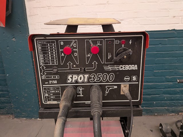 Puntlasapparaat cebora, spot 3500 - afbeelding 9 van  15