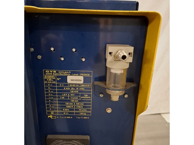 Puntlasapparaat , gyspot, 125l, geel - afbeelding 5 van  17