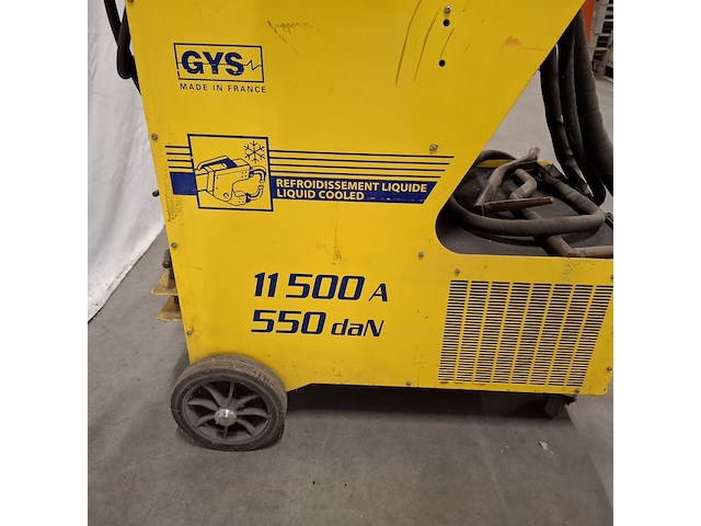 Puntlasapparaat , gyspot, 125l, geel - afbeelding 14 van  17