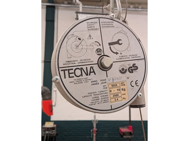 Puntlasapparaat t.b.v. autocarrosseriereparatie tecna, 3655, bouwjaar 2007 - afbeelding 18 van  25