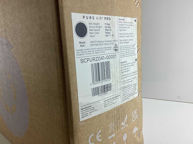 Pure - air5 pro - elektrische step - afbeelding 3 van  3